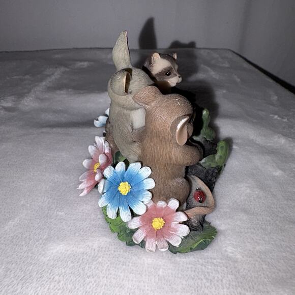 Fitz & Floyd Charming Tails Friends Are Family We Choose 89/187 No Box - Picture 3 of 9